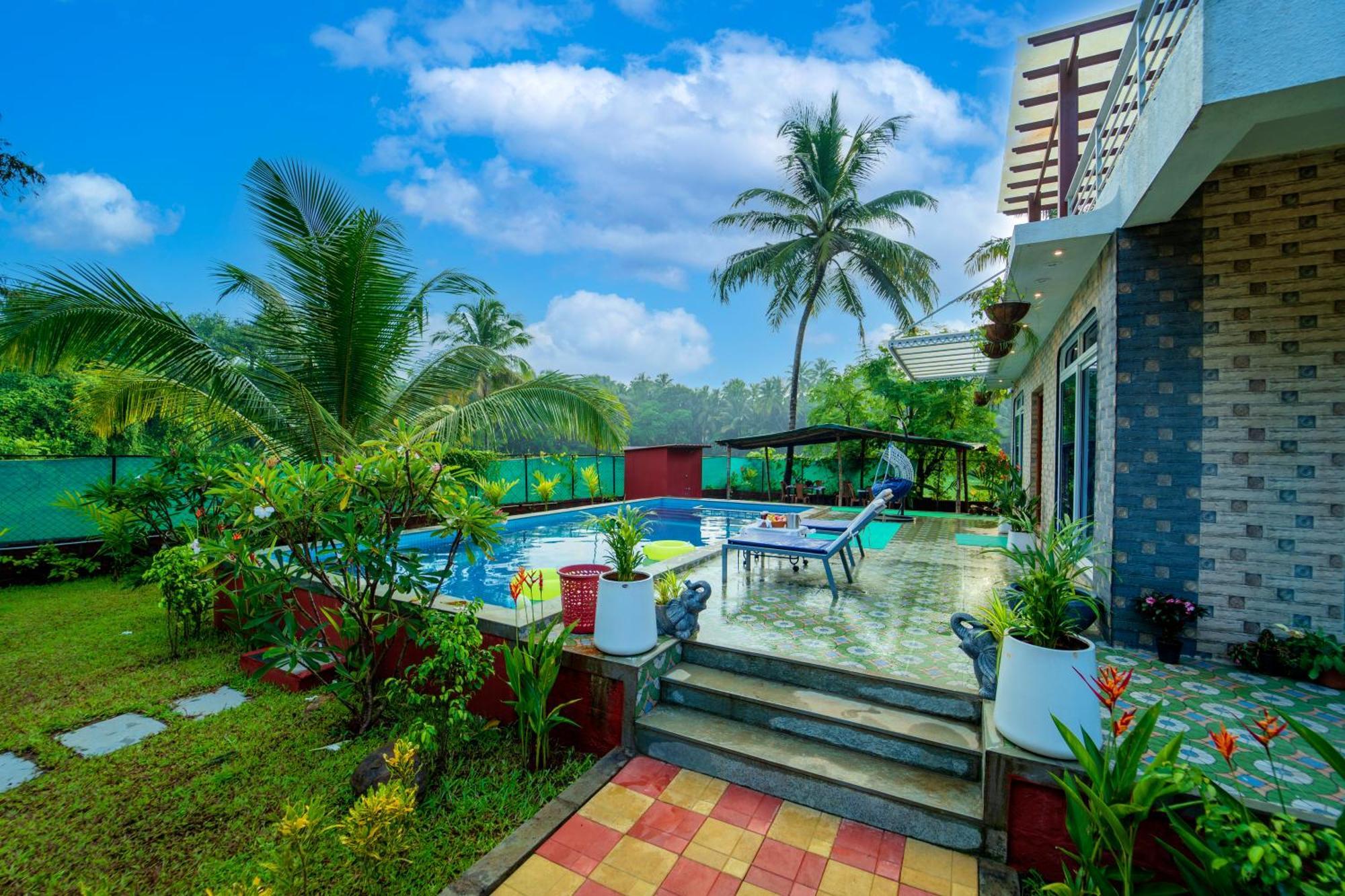Spicy Mango Villa Elegano - Luxurious Villa Near Nagaon Beach, Alibag エクステリア 写真