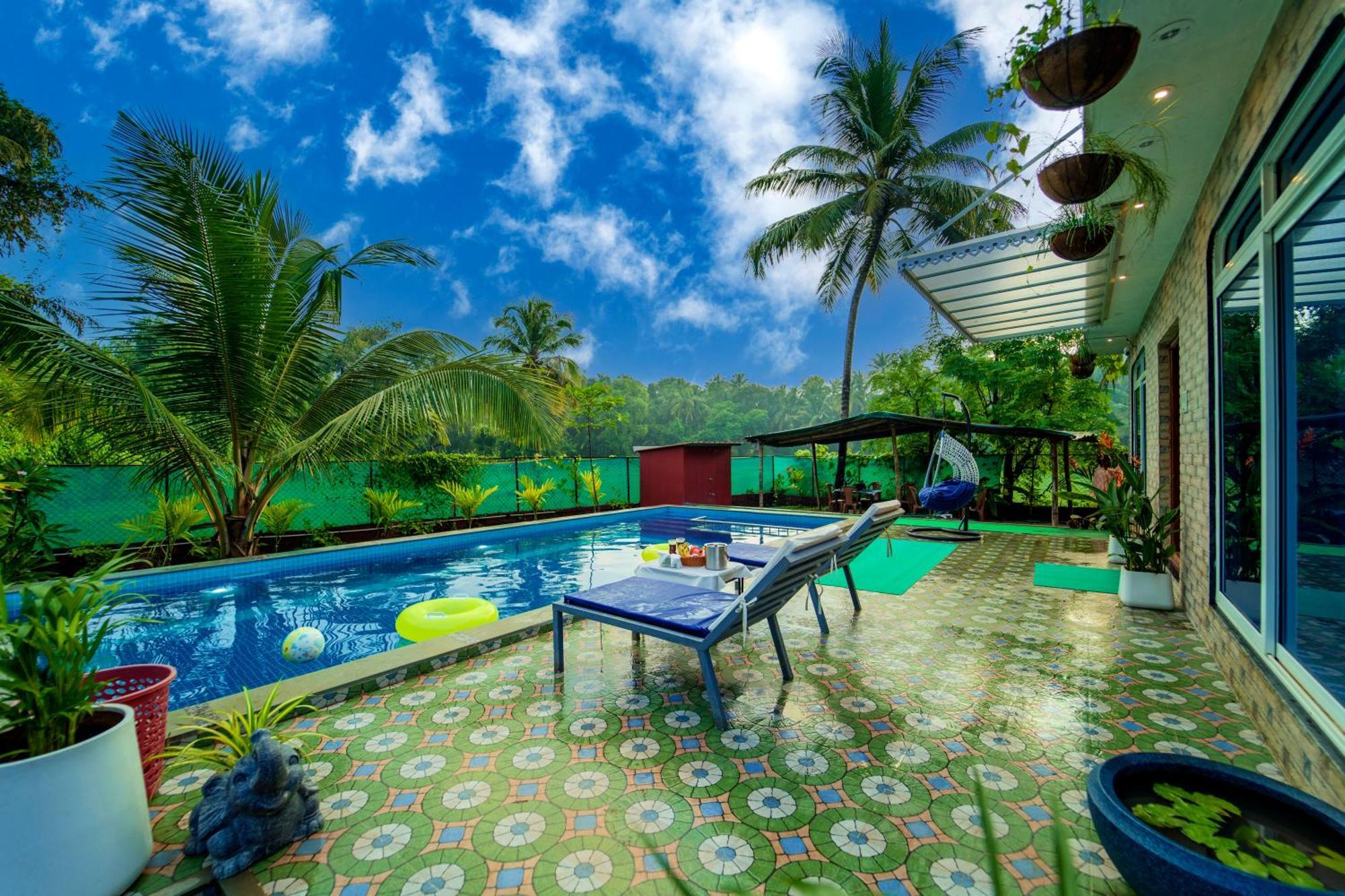 Spicy Mango Villa Elegano - Luxurious Villa Near Nagaon Beach, Alibag エクステリア 写真
