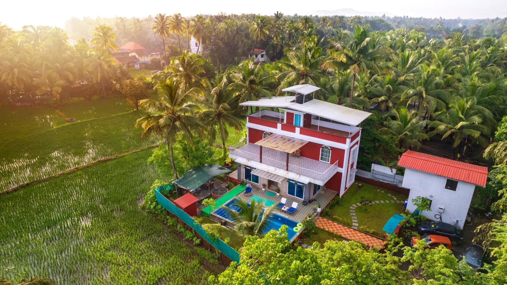 Spicy Mango Villa Elegano - Luxurious Villa Near Nagaon Beach, Alibag エクステリア 写真